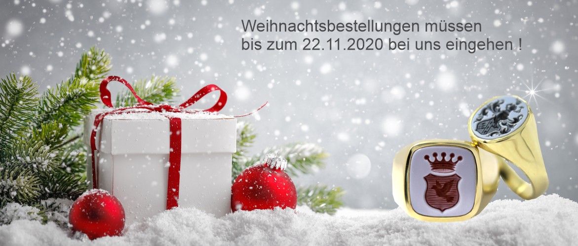 weihnachten2020 Goldschmiede Georg Tita - Siegelringe und Manschettenknöpfe aus Idar-Oberstein